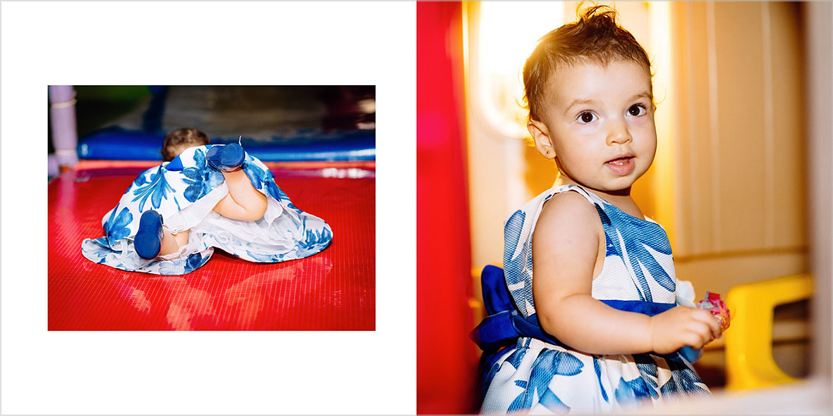 Fotografia de festa infantil de criança em Curitiba Buffet Fina Festas Fotógrafo de família