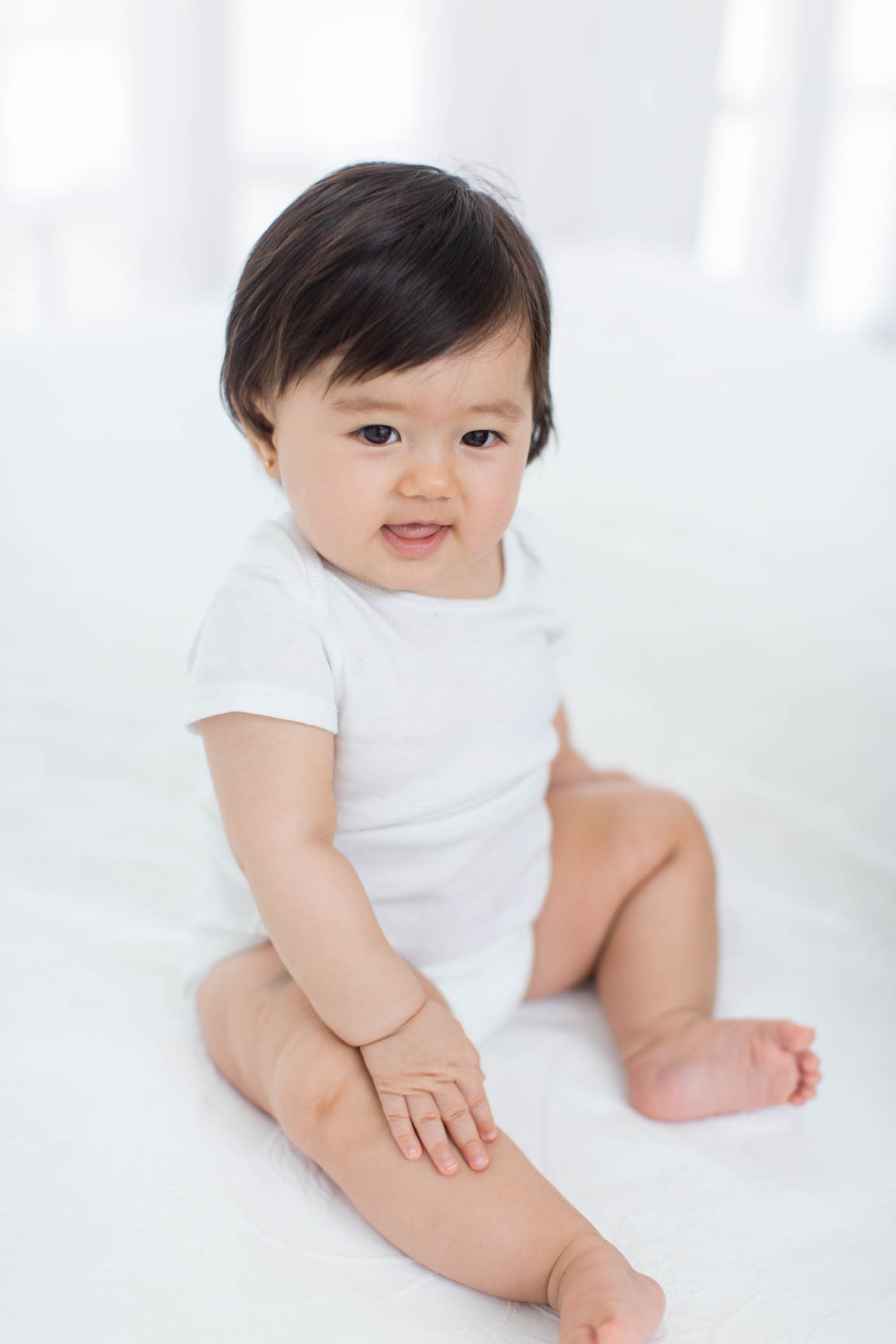 fotos de bebe em estudio