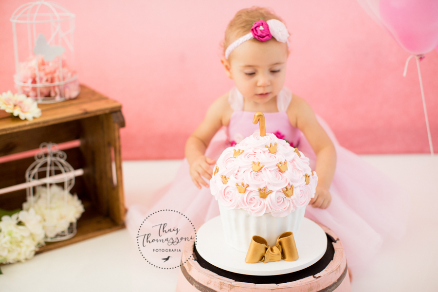 ensaio smash the cake