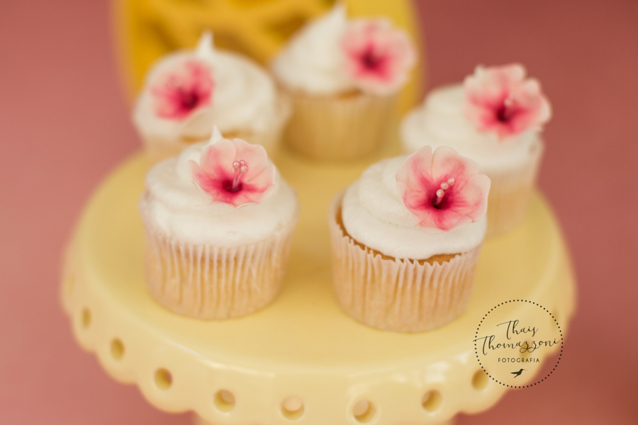 Smash the cake tematico de flamingos