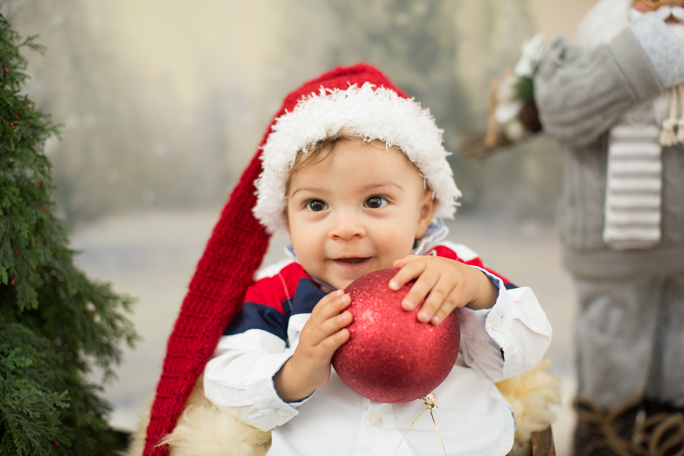 ensaio de fotos de natal