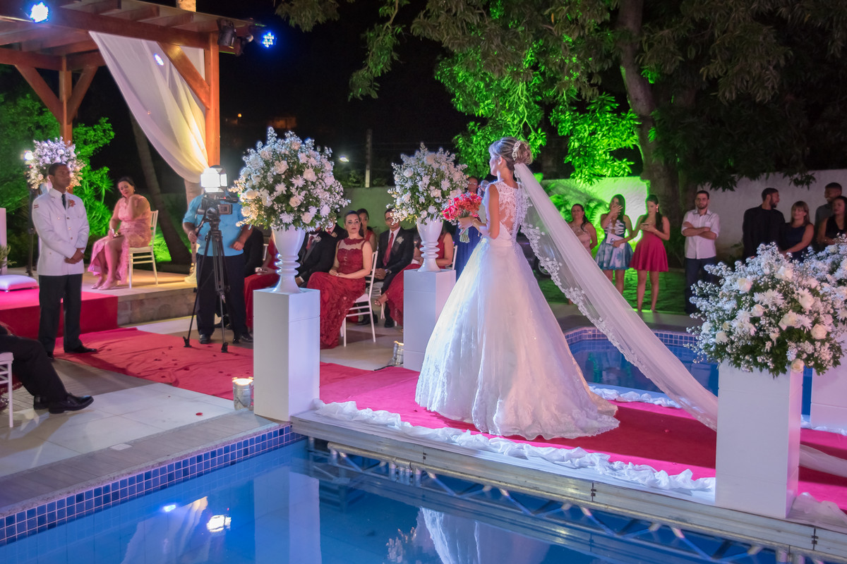 Entrada da noiva Villa Honda Jacobina