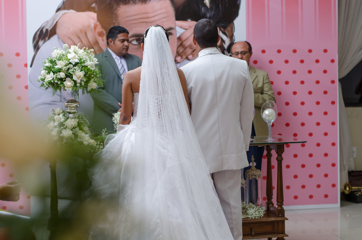 Noivos no altar Jacobina