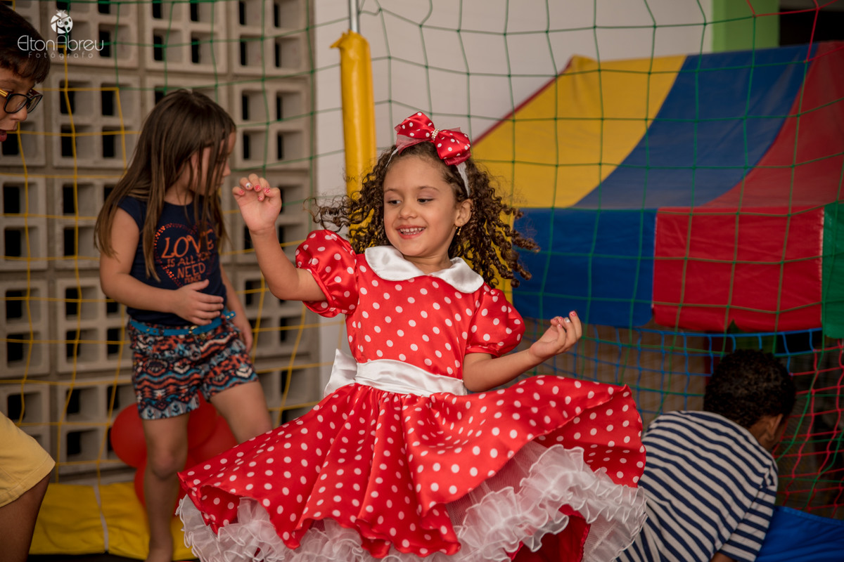 Brincando no aniversário