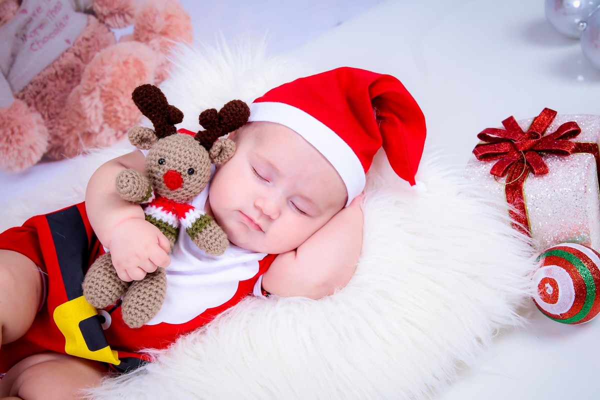 Fotos de bebe de Natal
