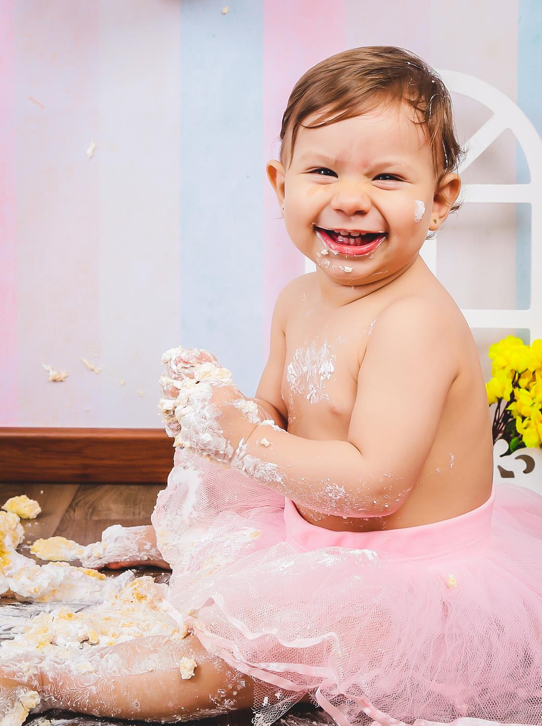 Cenário de ensaio de Smash-the-cake