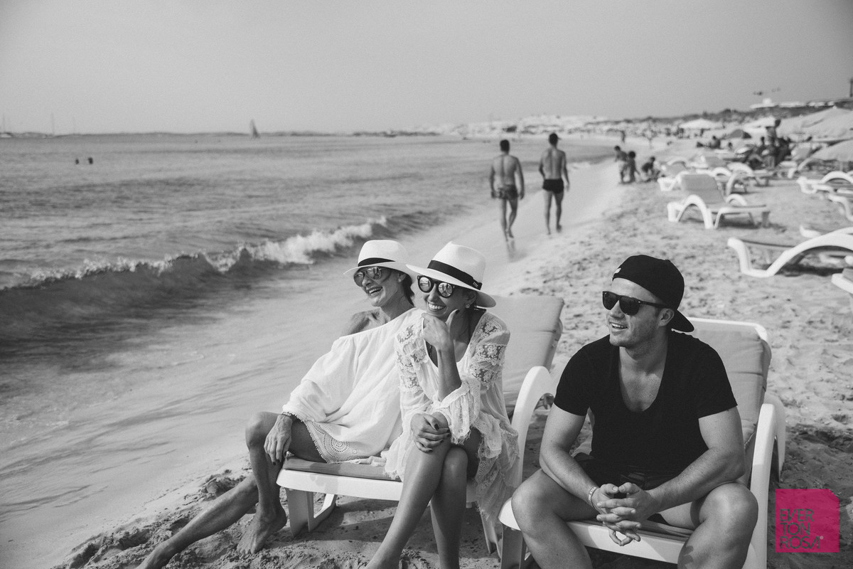 casal ensaio praia Ibiza