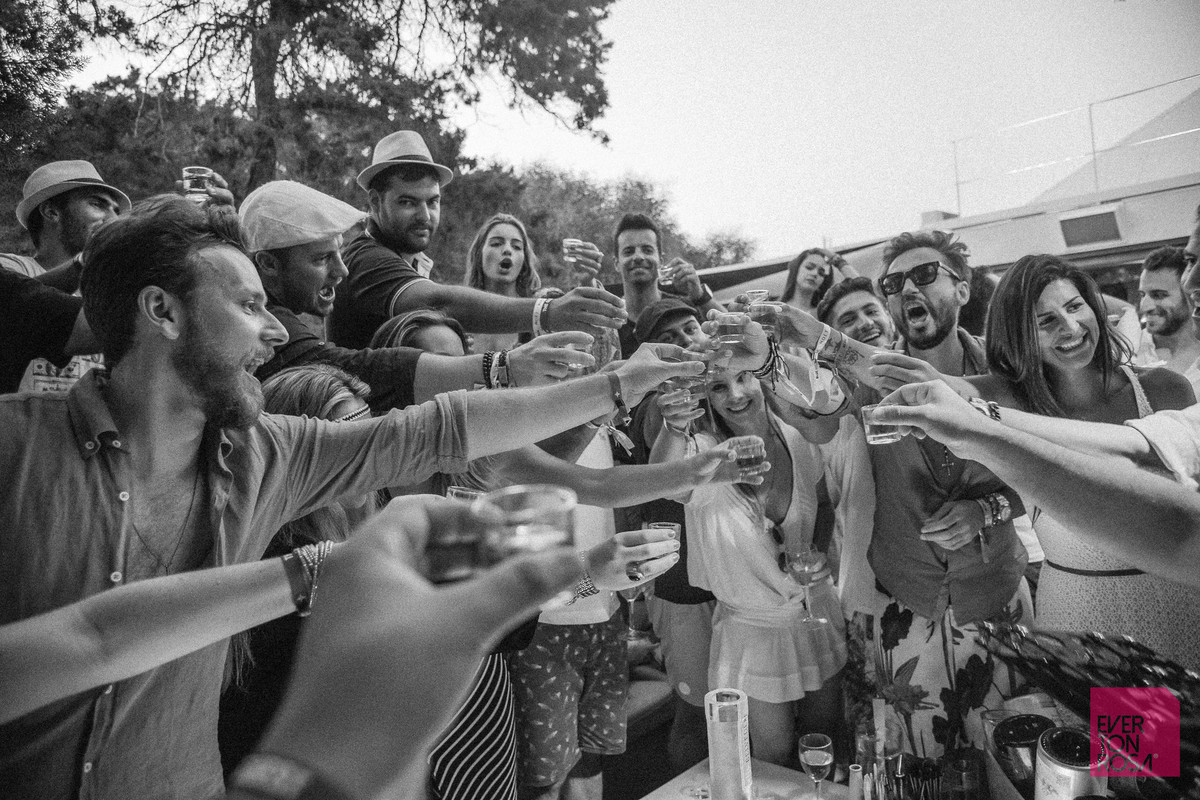 Ibiza Espanha festa casamento bebida