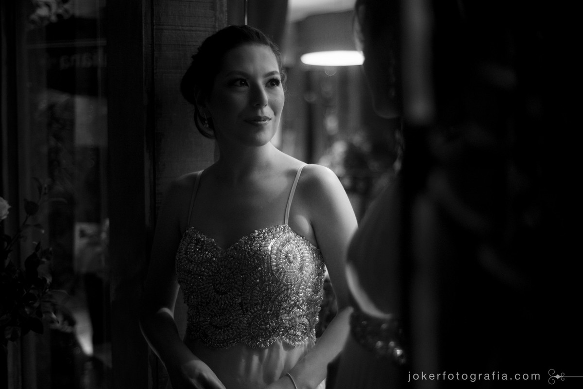 madrinhas da noiva em lindas fotografias preto e branco