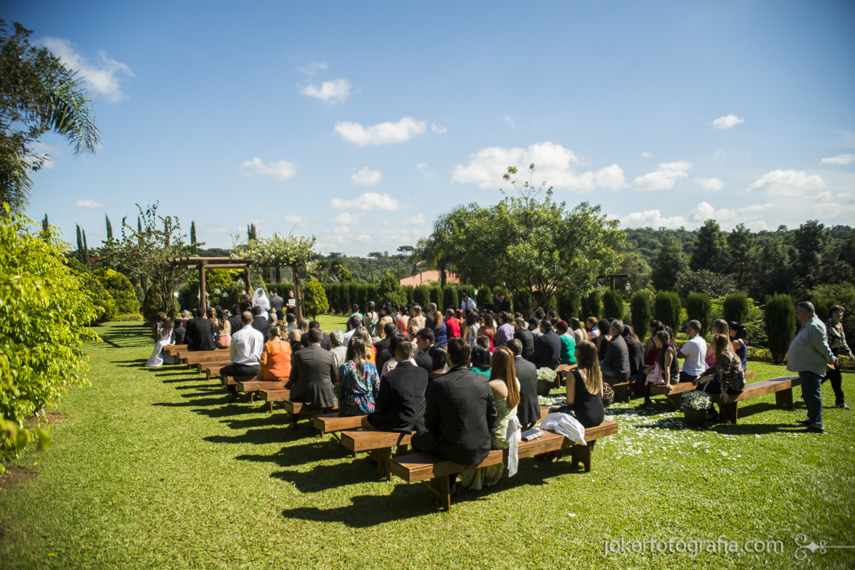 casamento ao ar livre chácaras em curitiba