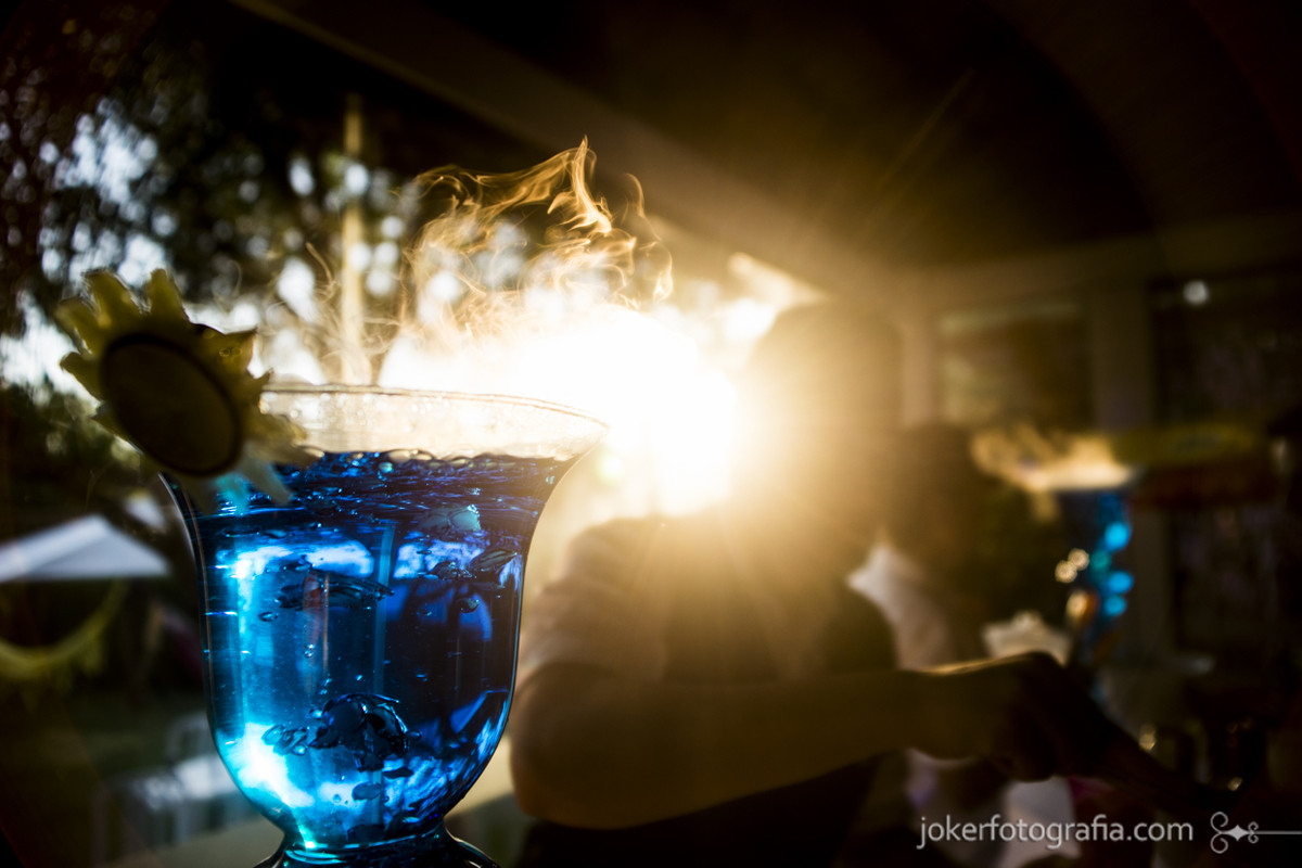 bartenders curitiba em festa no final de tarde