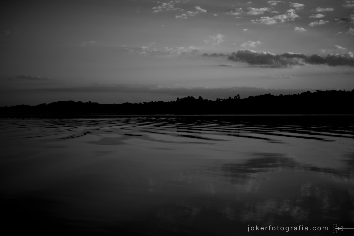 fotografia de paisagem lago