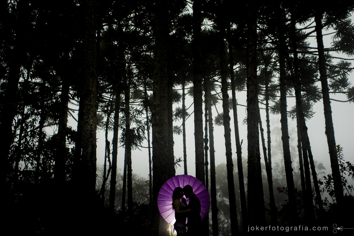 fotógrafo em curitiba faz ensaio pre wedding em dia de chuva fotografar em dia chuvoso na floresta bosque de araucarias