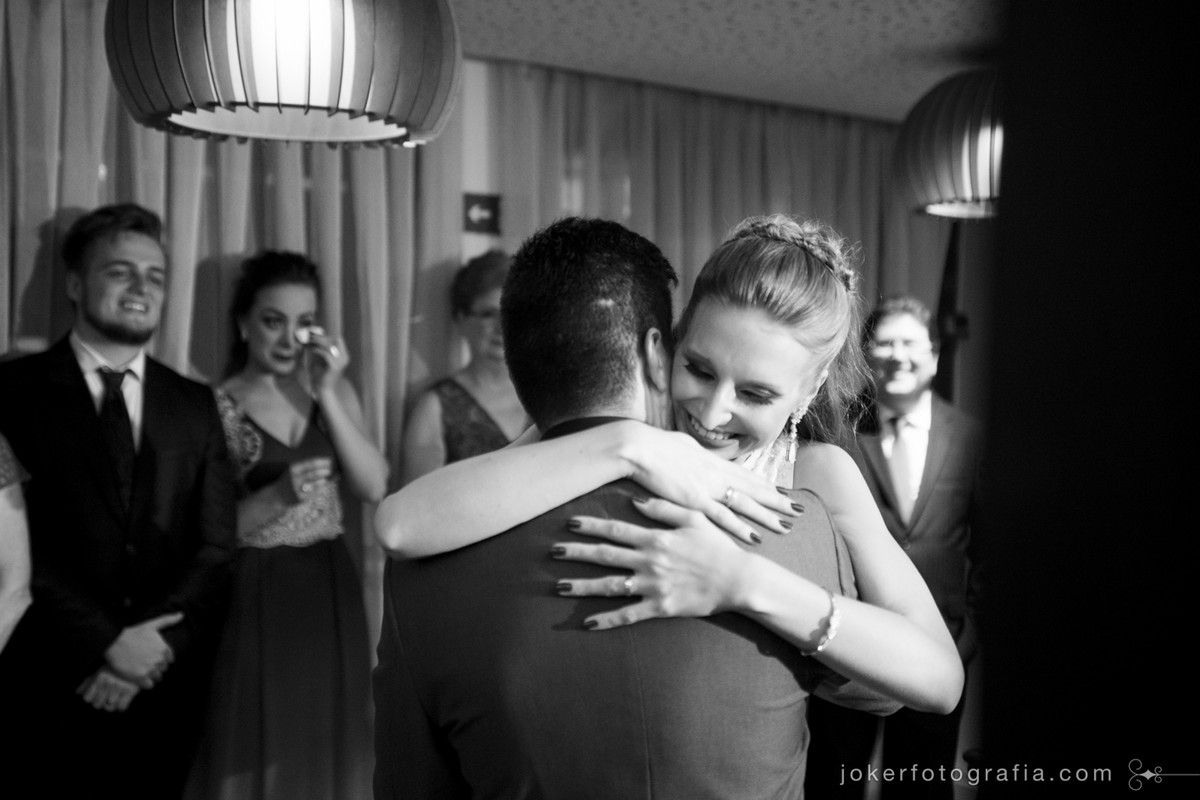 ideias de fotos durante a cerimonia de casamento