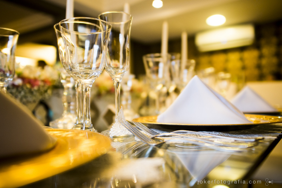 como escolher o jantar no dia do casamento