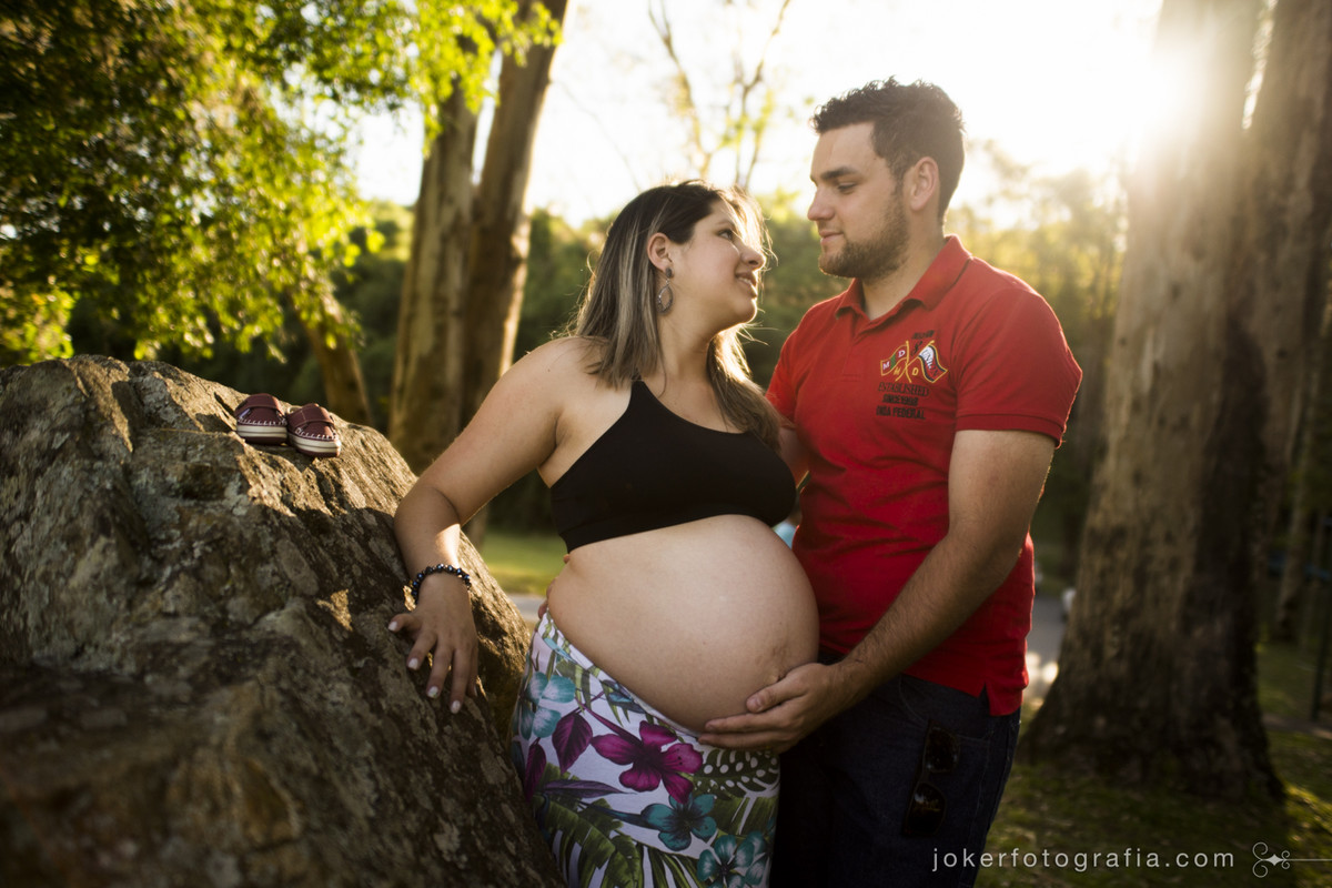 fotografia de gestante e família em curitiba