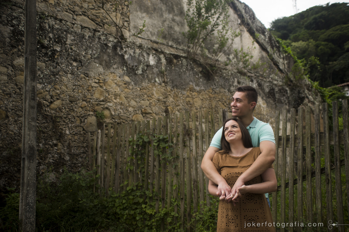 pré-wedding no centro histórico e ruinas em são francisco do sul
