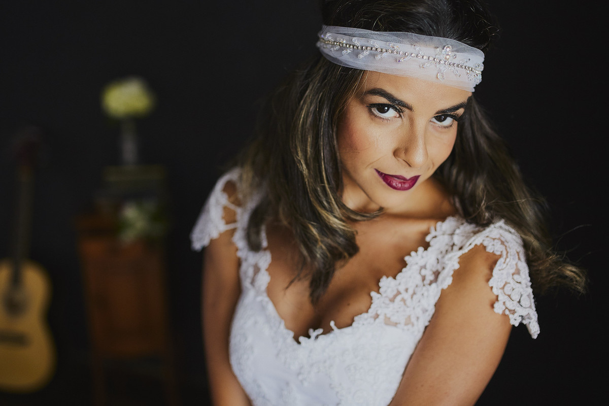 acessório hippie de noiva