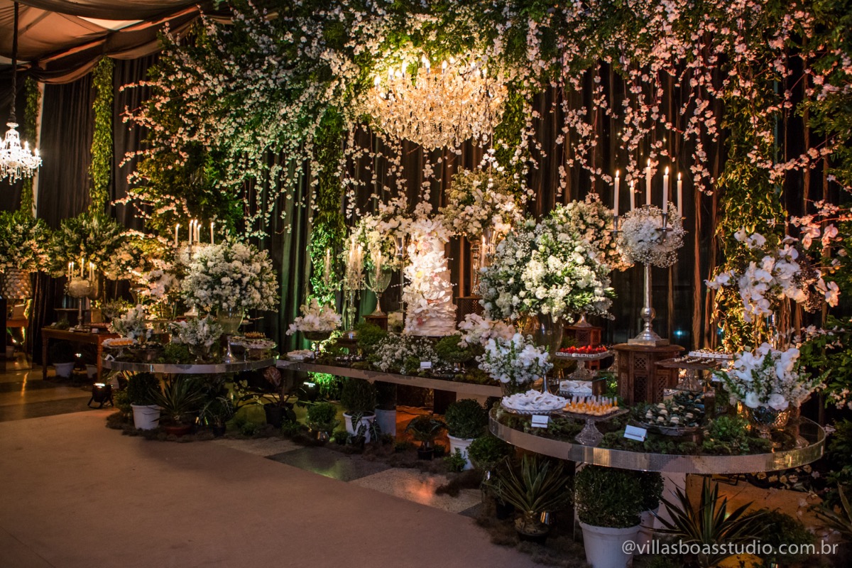 Decoração Trópicos Buffet, aniversario Nermin Saadi, clube de campo de mogi das cruzes, 15 anos