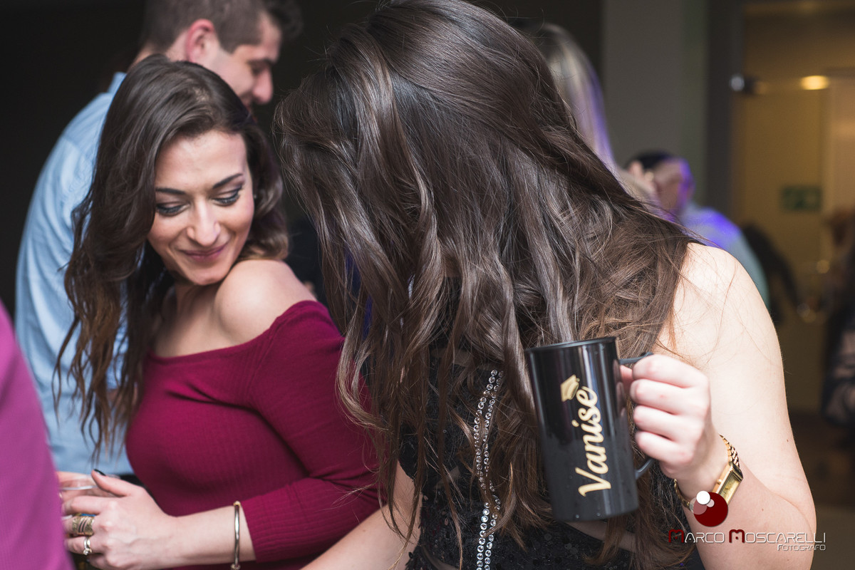Detalhes do baile de formatura na recepção dos formandos em direito. Foto por Marco Moscarelli