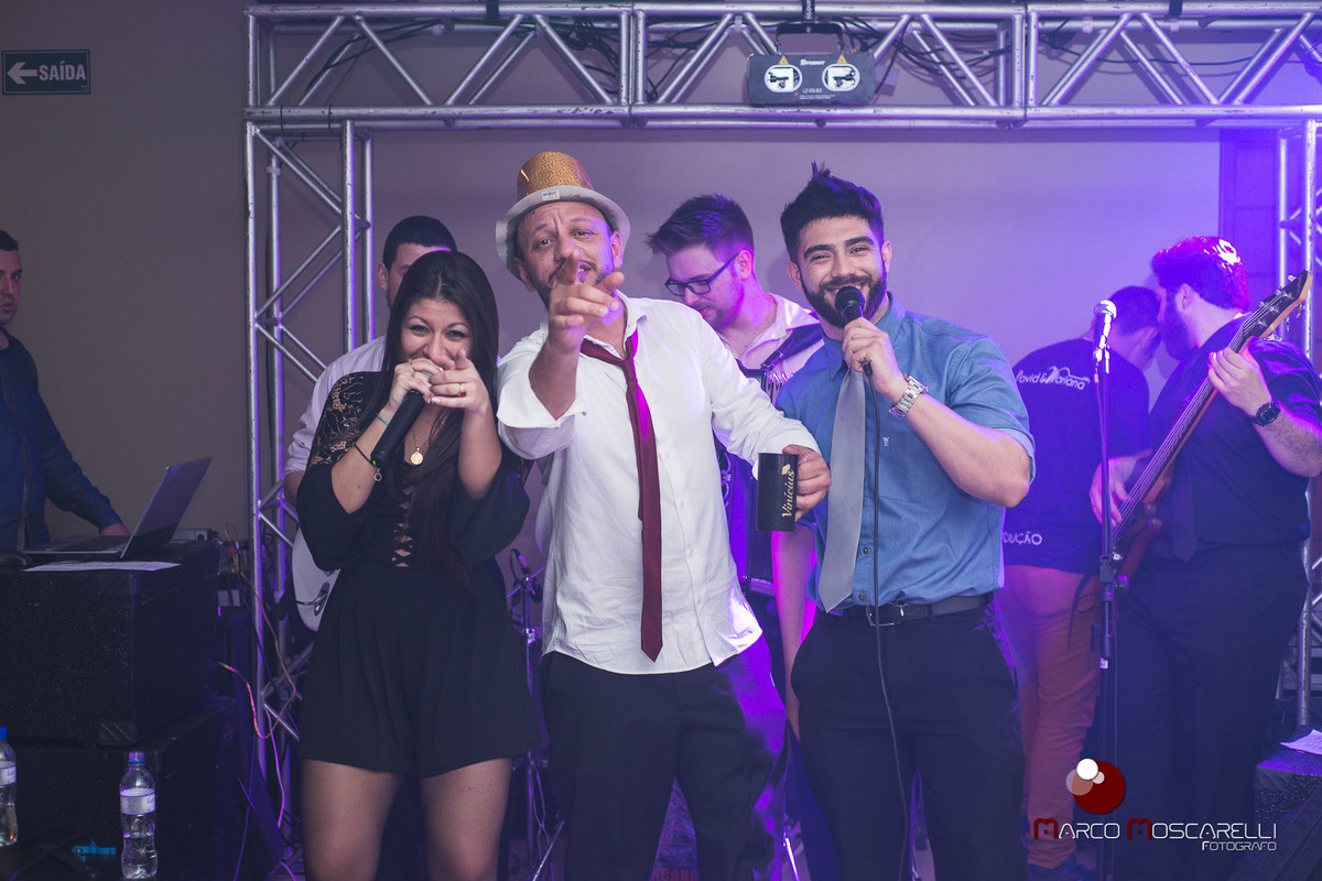Detalhes do baile de formatura na recepção dos formandos em direito. Foto por Marco Moscarelli