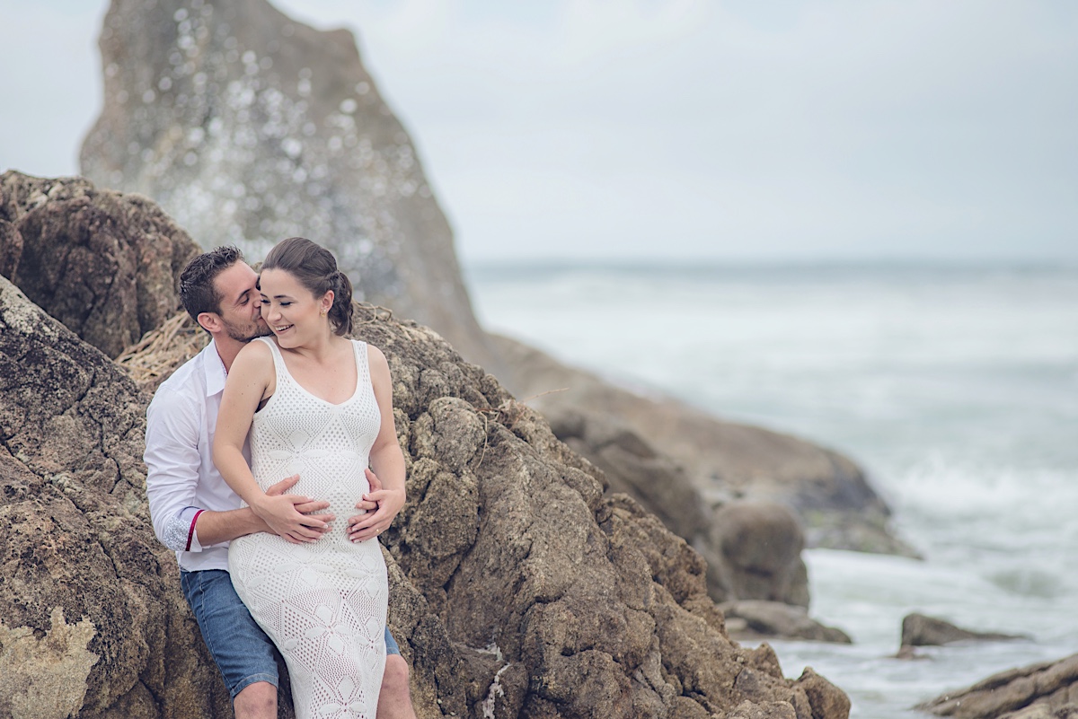 ensaio gestante - praia - grávida - mãe de menino - são francisco do sul - chroma fotografia