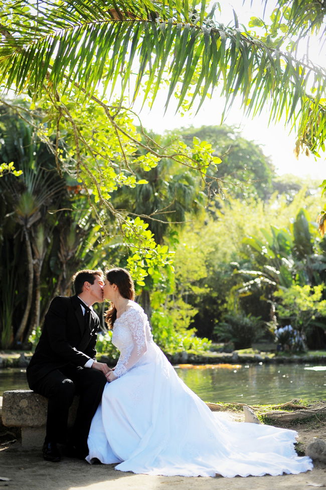 pós-casamento trash the dress cherish the dress rio de janeiro rj jardim botânico chroma fotografia