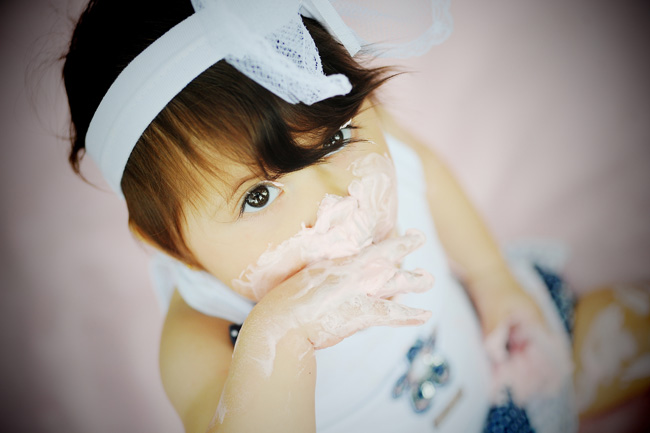 ensaio infantil externo criança menina smash the cake isadora são bento do sul chroma fotografia