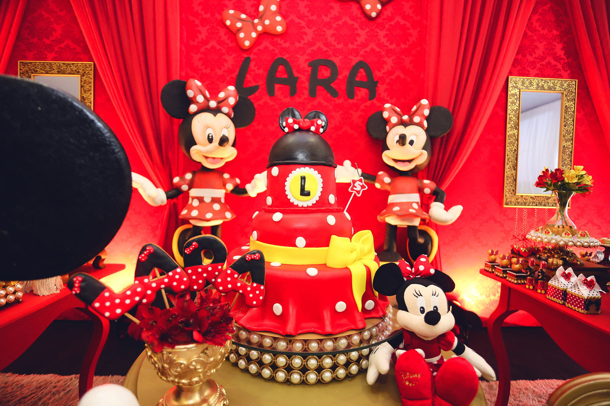chroma - chroma fotografia - jaraguá do sul - Espaço Giacomini - Aniversário - Lara 5 Anos - Tema Mickey