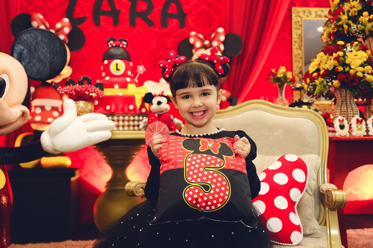 chroma - chroma fotografia - jaraguá do sul - Espaço Giacomini - Aniversário - Lara 5 Anos - Tema Mickey