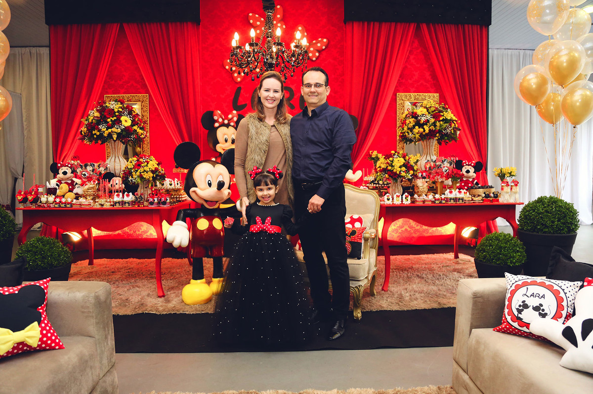 chroma - chroma fotografia - jaraguá do sul - Espaço Giacomini - Aniversário - Lara 5 Anos - Tema Mickey