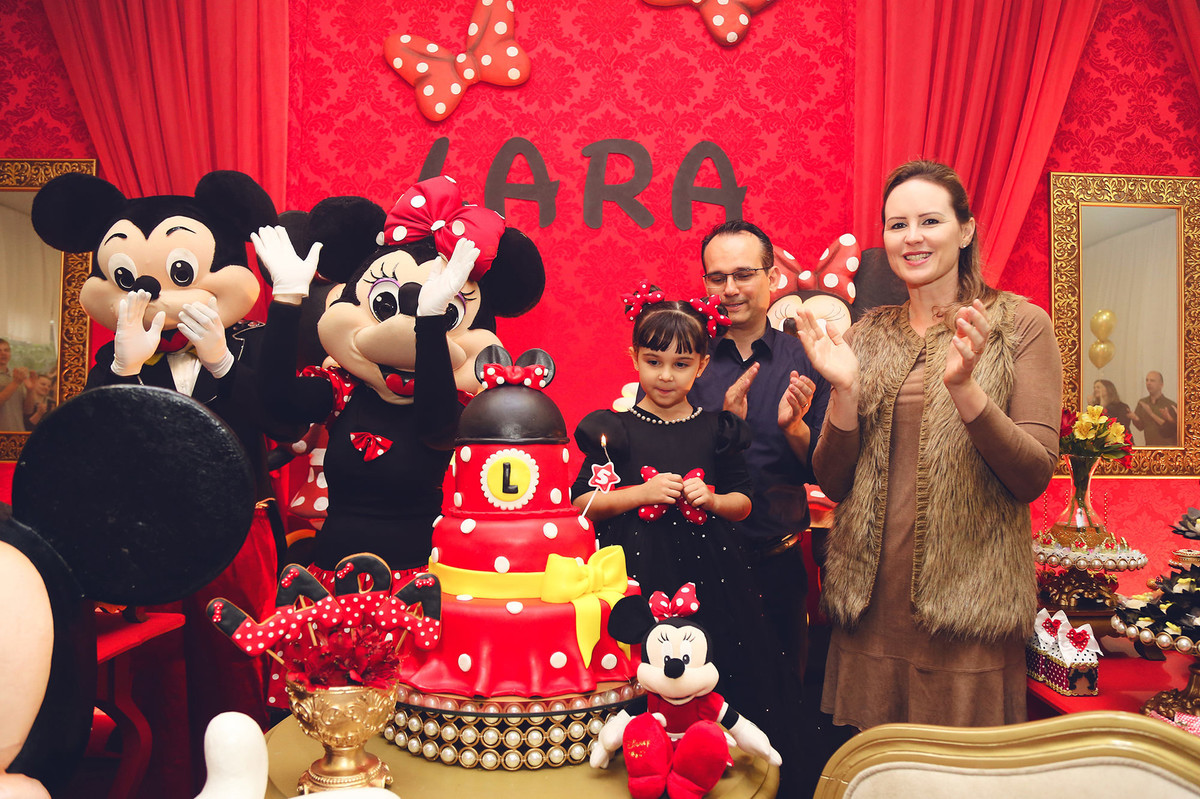 chroma - chroma fotografia - jaraguá do sul - Espaço Giacomini - Aniversário - Lara 5 Anos - Tema Mickey