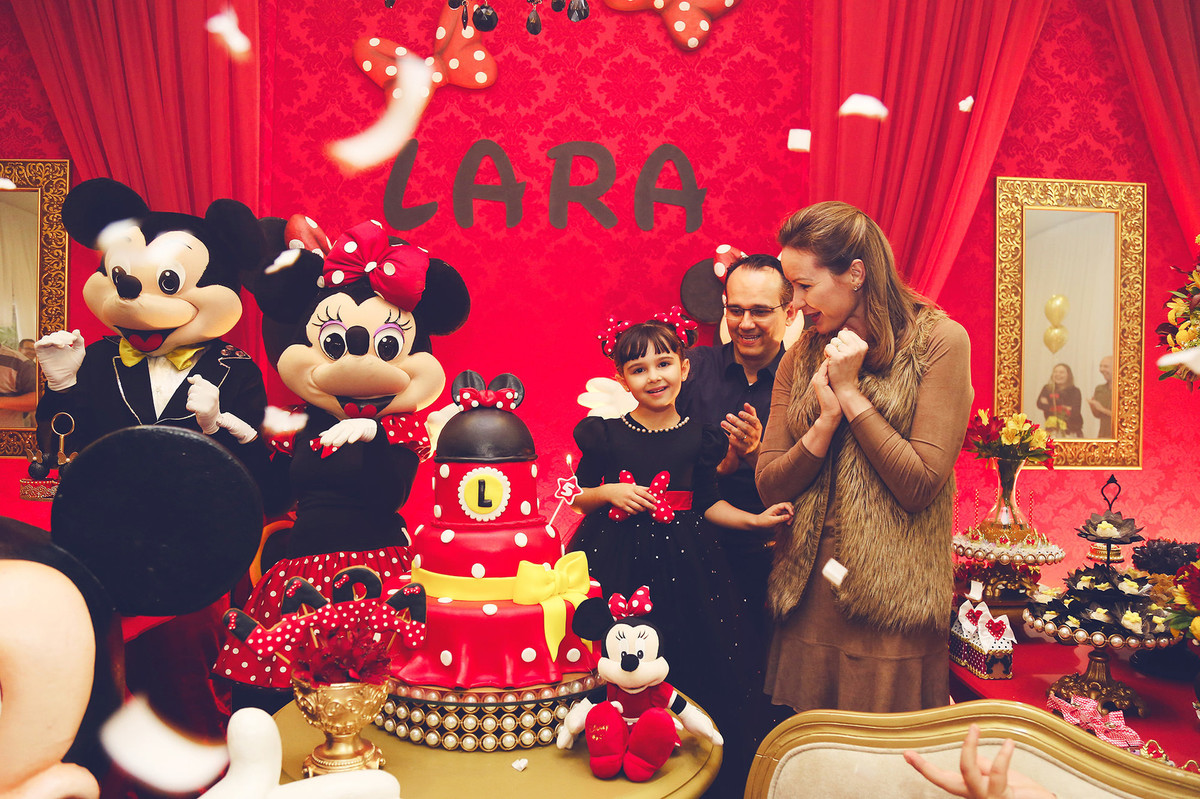 chroma - chroma fotografia - jaraguá do sul - Espaço Giacomini - Aniversário - Lara 5 Anos - Tema Mickey