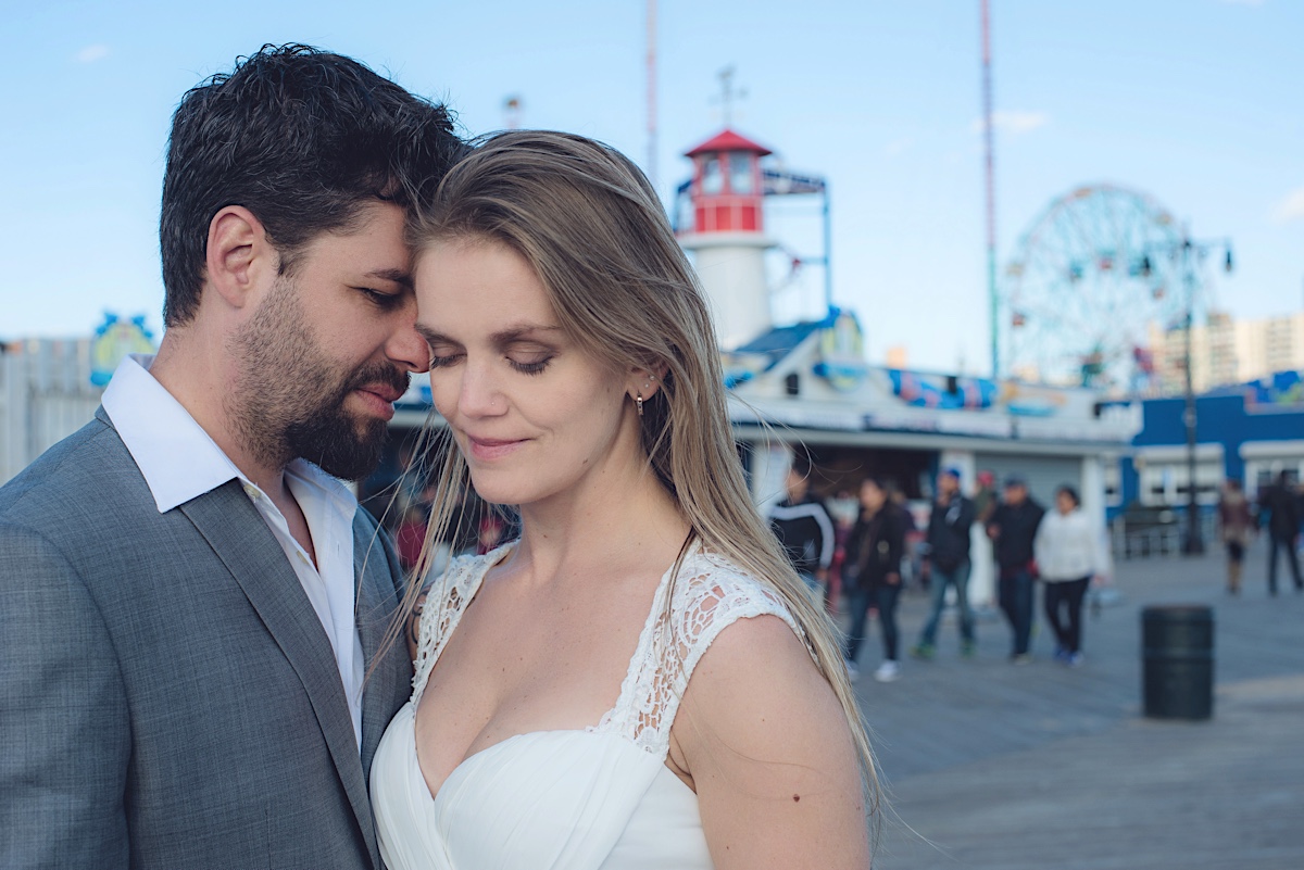 ensaio ny - couple session - coney island - bride and groom - ny - chroma fotografia