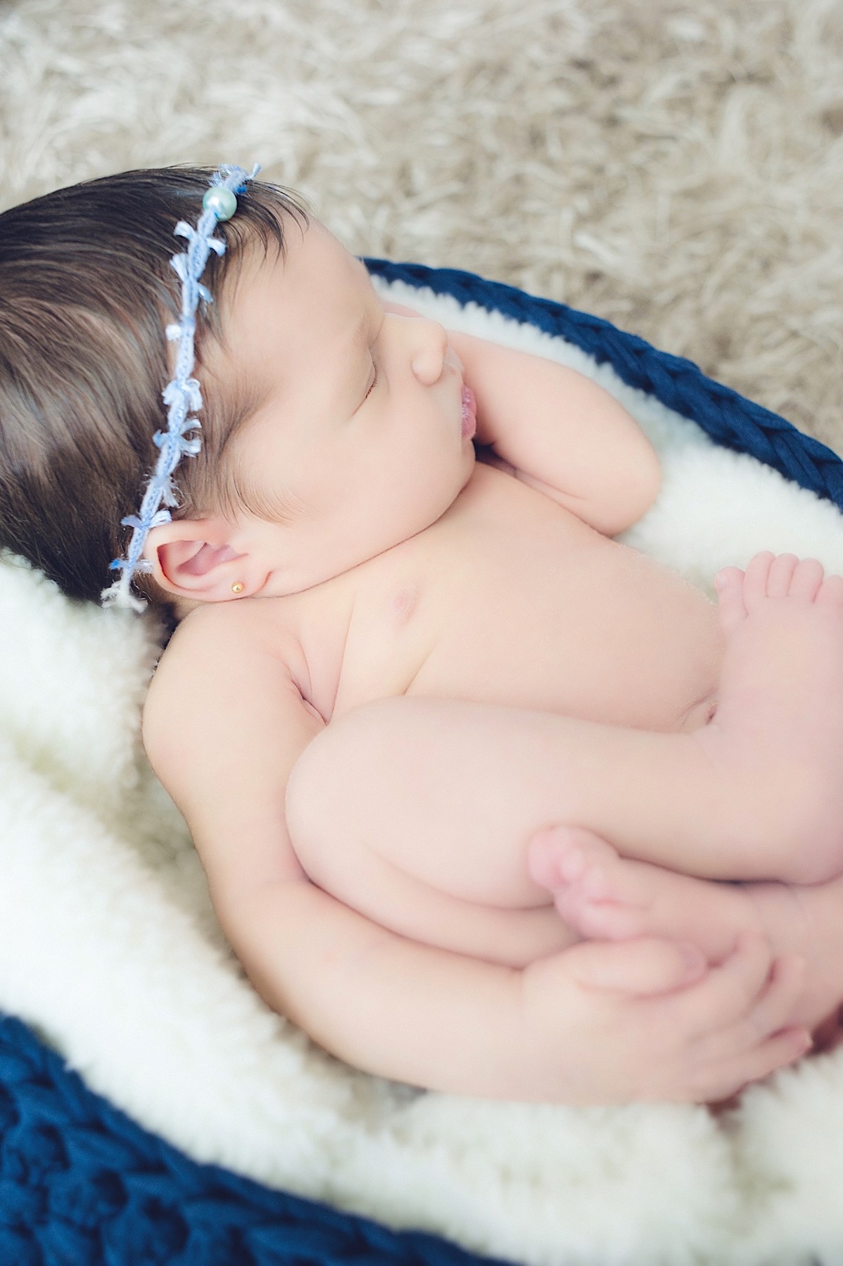 newborn - jaraguá do sul - maria paula - mae de menina - baby girl - recem nascido - chroma fotografia