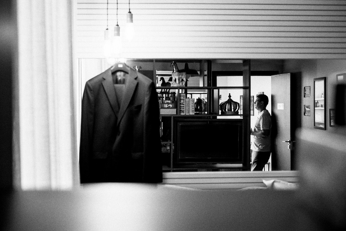 making of do noivo feito na barbearia Joe`s
