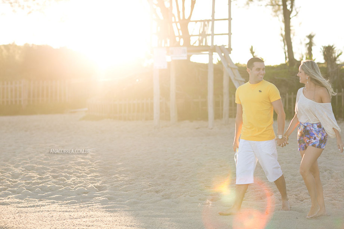Ensaio Paula & Guilherme | Praia da Ferrugem