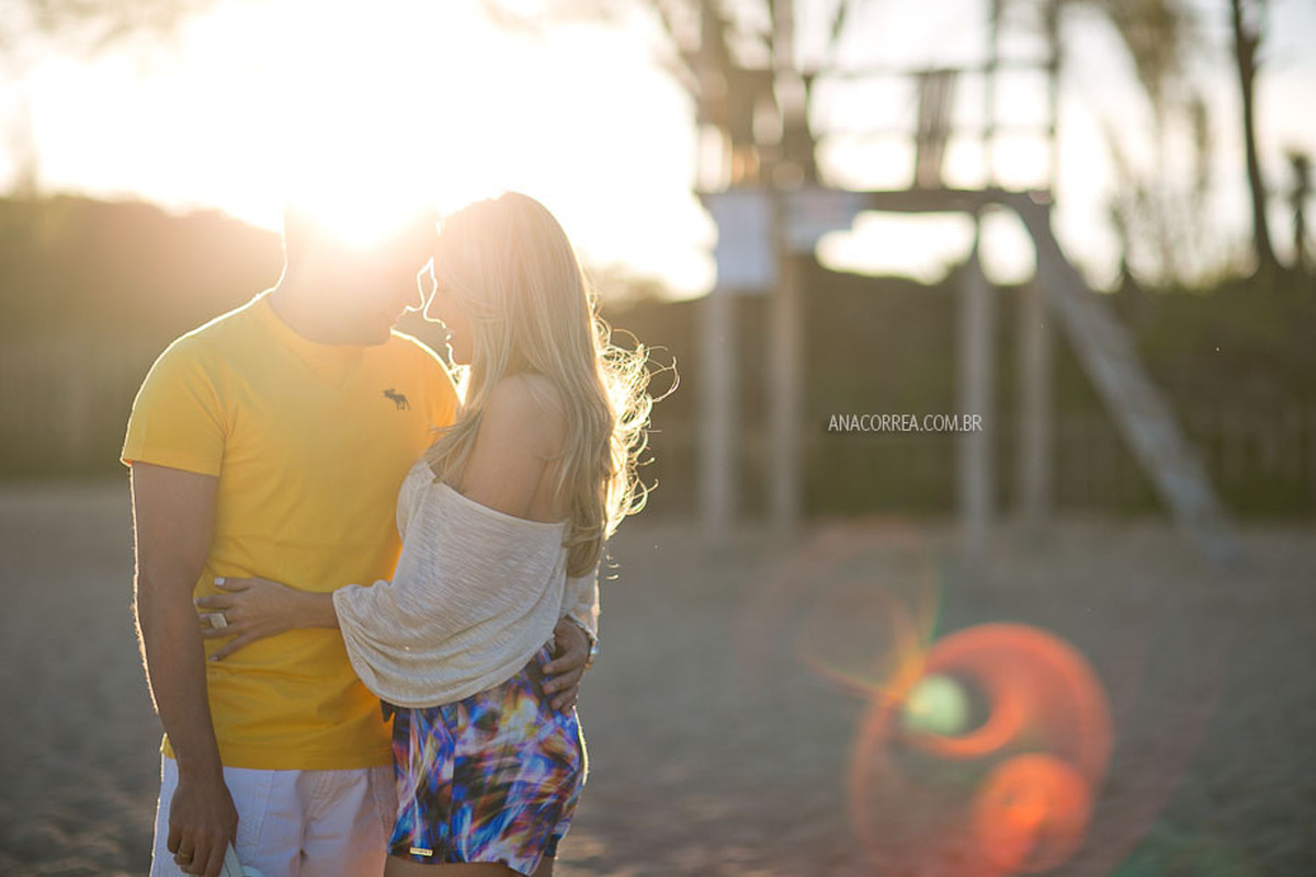 Ensaio Paula & Guilherme | Praia da Ferrugem