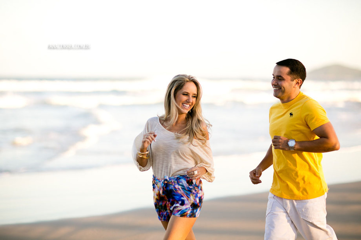 Ensaio Paula & Guilherme | Praia da Ferrugem