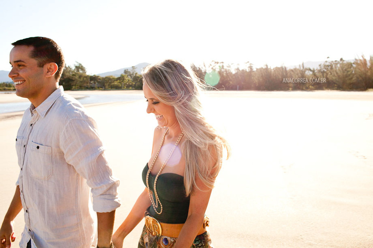 Ensaio Paula & Guilherme | Praia da Ferrugem