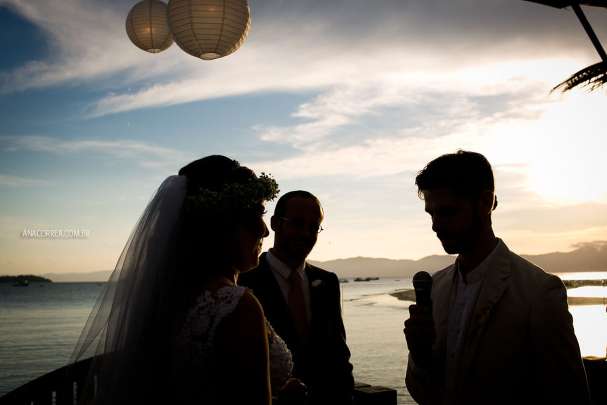 Casamento Carol & Dé | Na beira do mar | Floripa, 03.05