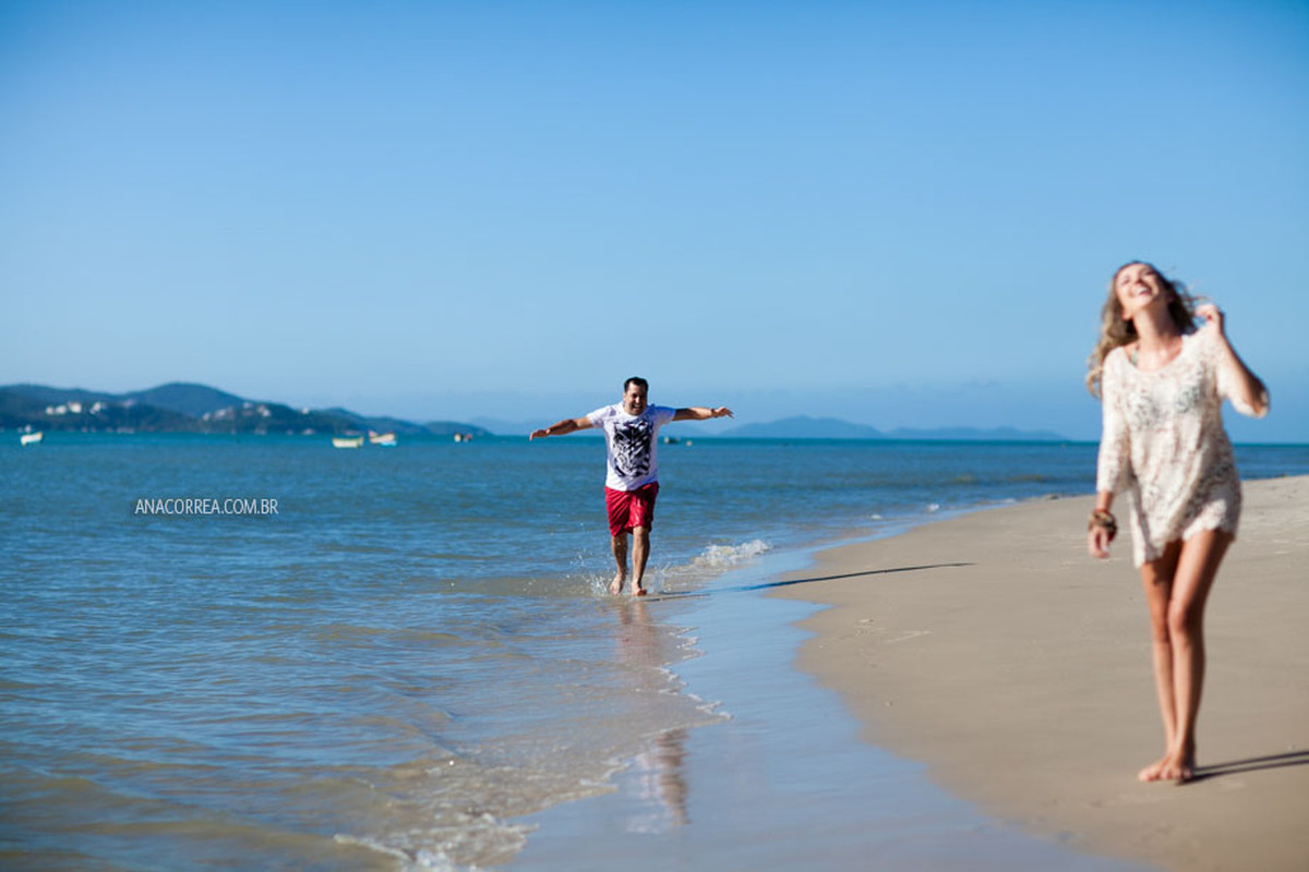 Ensaio Talyne e Marcos | Um dia de verão em Floripa
