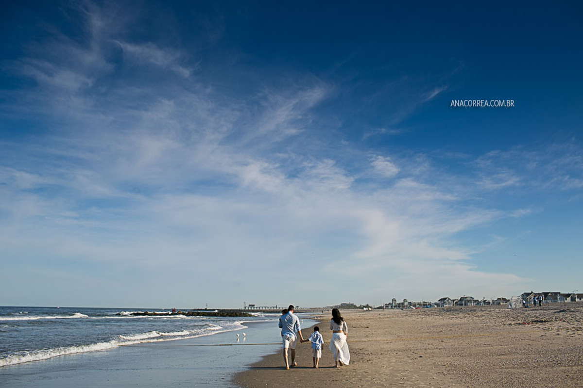 Um dia Familia, em Belmar Shore, New Jersey | USA