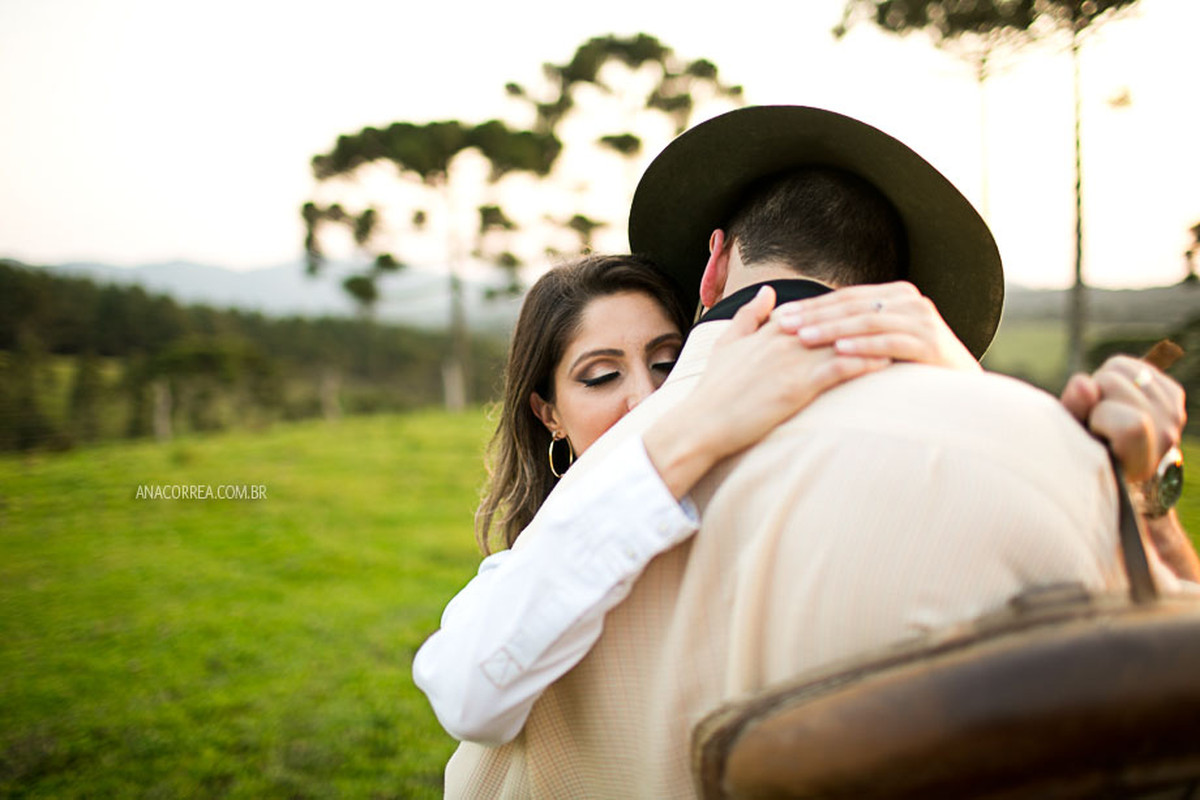 Ensaio Gabriela e William | No Sol da Serra Catarinense