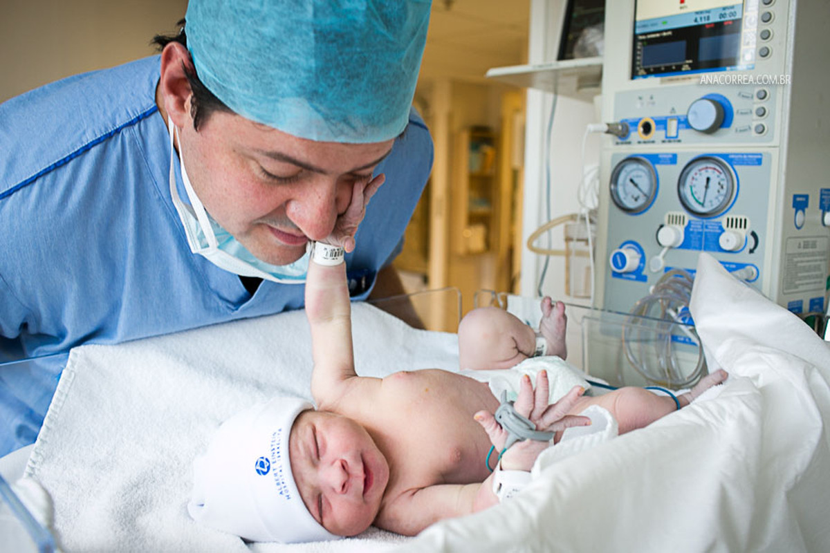 Nascimento Rafael + Ensaio Familia | SP | Hospital Albert Einstein