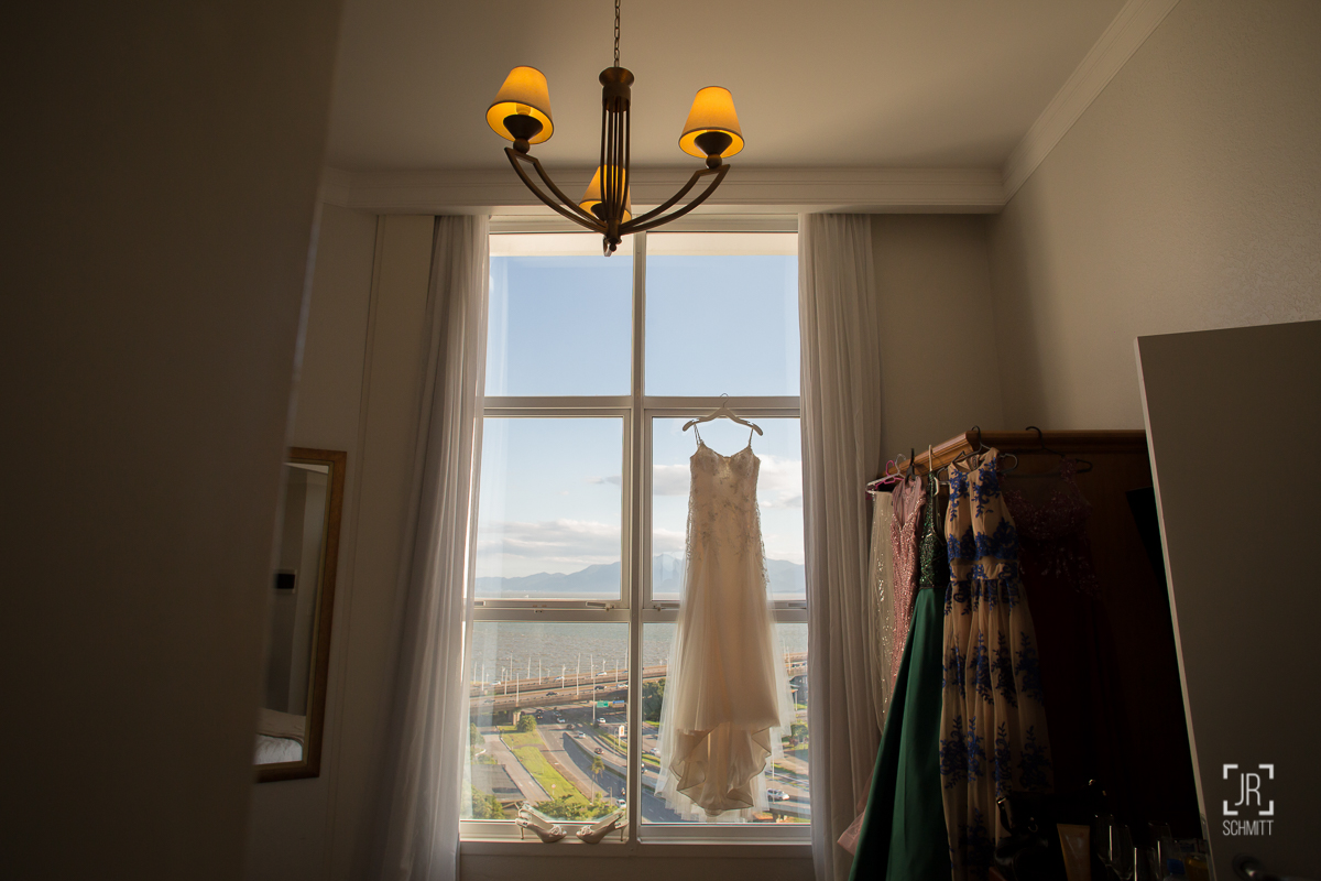 vestido da noiva hotel intercity