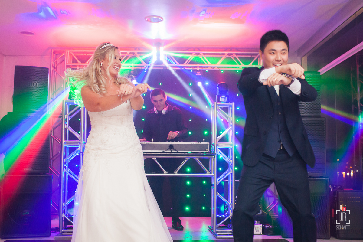 noivos dançando psy gangnam style