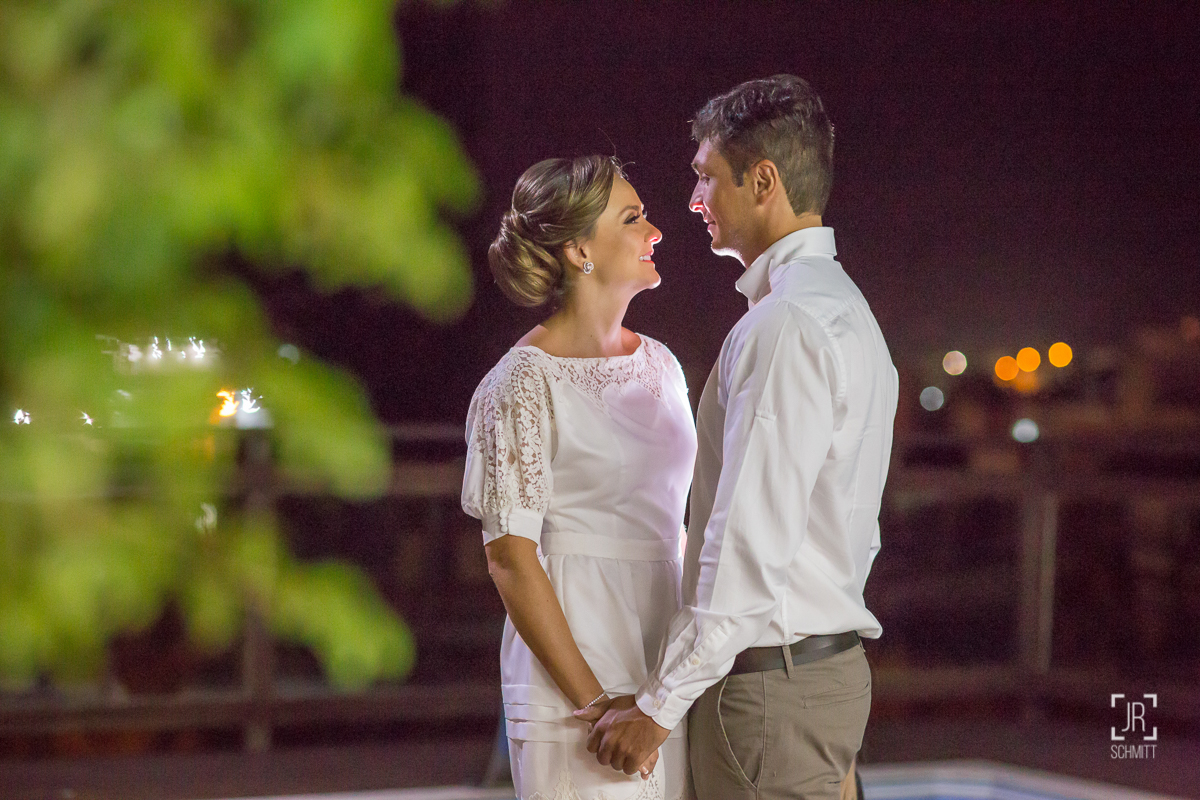 fotos externas de casal a noite