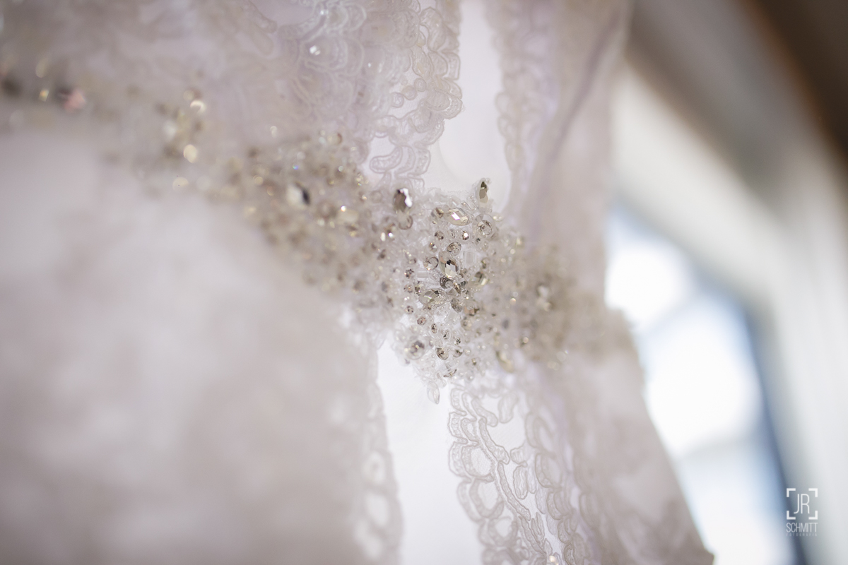 detalhe do vestido