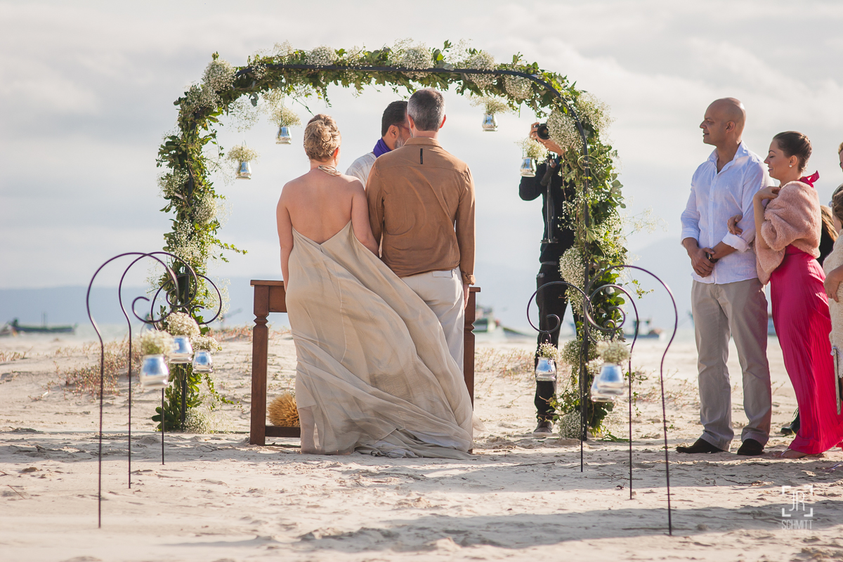Casamento na praia em Florianópolis